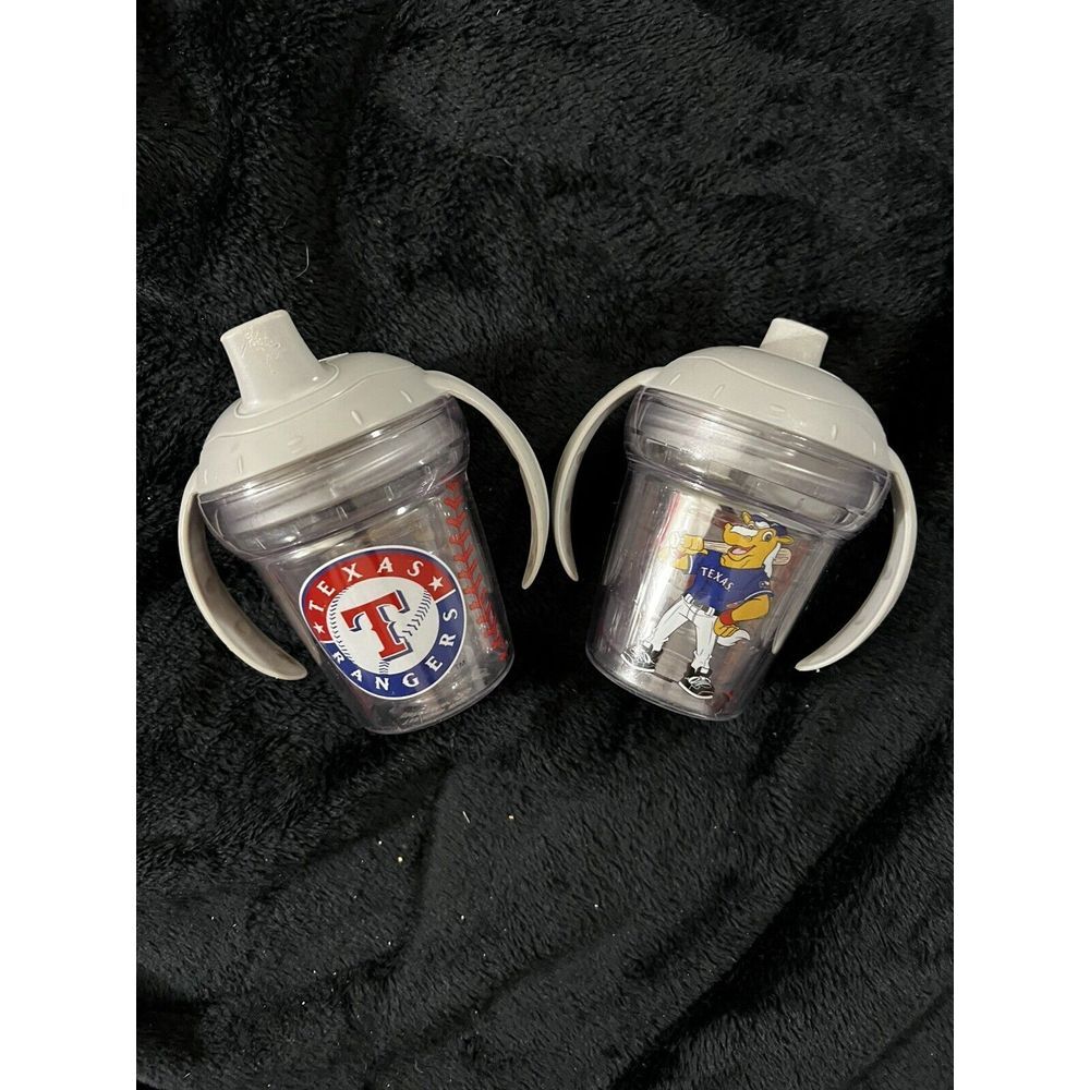 Set Of 2 Texas Rangers‎ Tervis Kids Sippy Cups